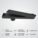 Tile Insert Shower Drain Channel - Black (32 x 4 Inches) - LIPKA - Lipka Home