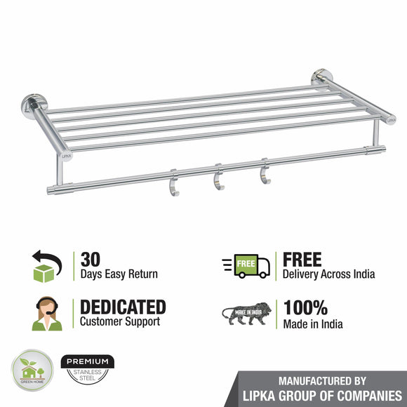 Lunar Towel Rack (24 Inches) - LIPKA - Lipka Home