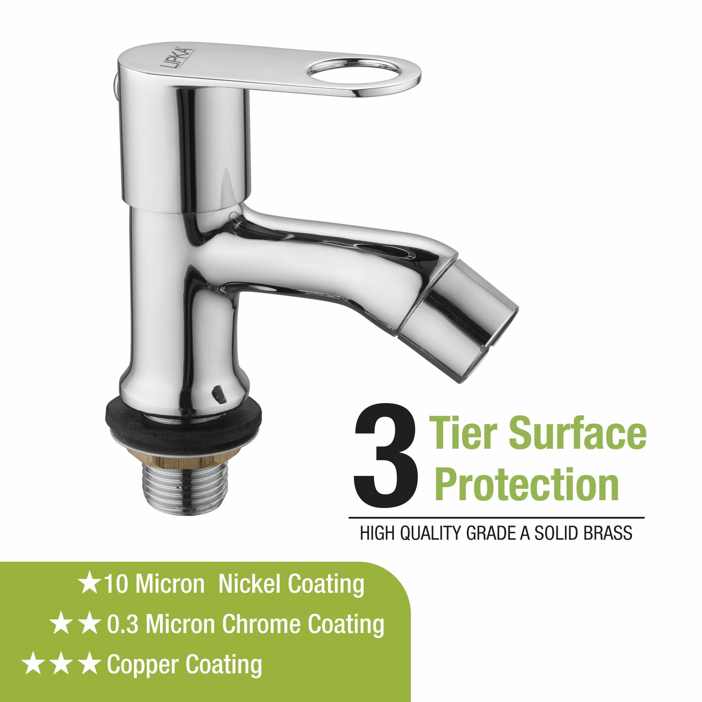 Orbiter Pillar Tap Brass Faucet - LIPKA - Lipka Home