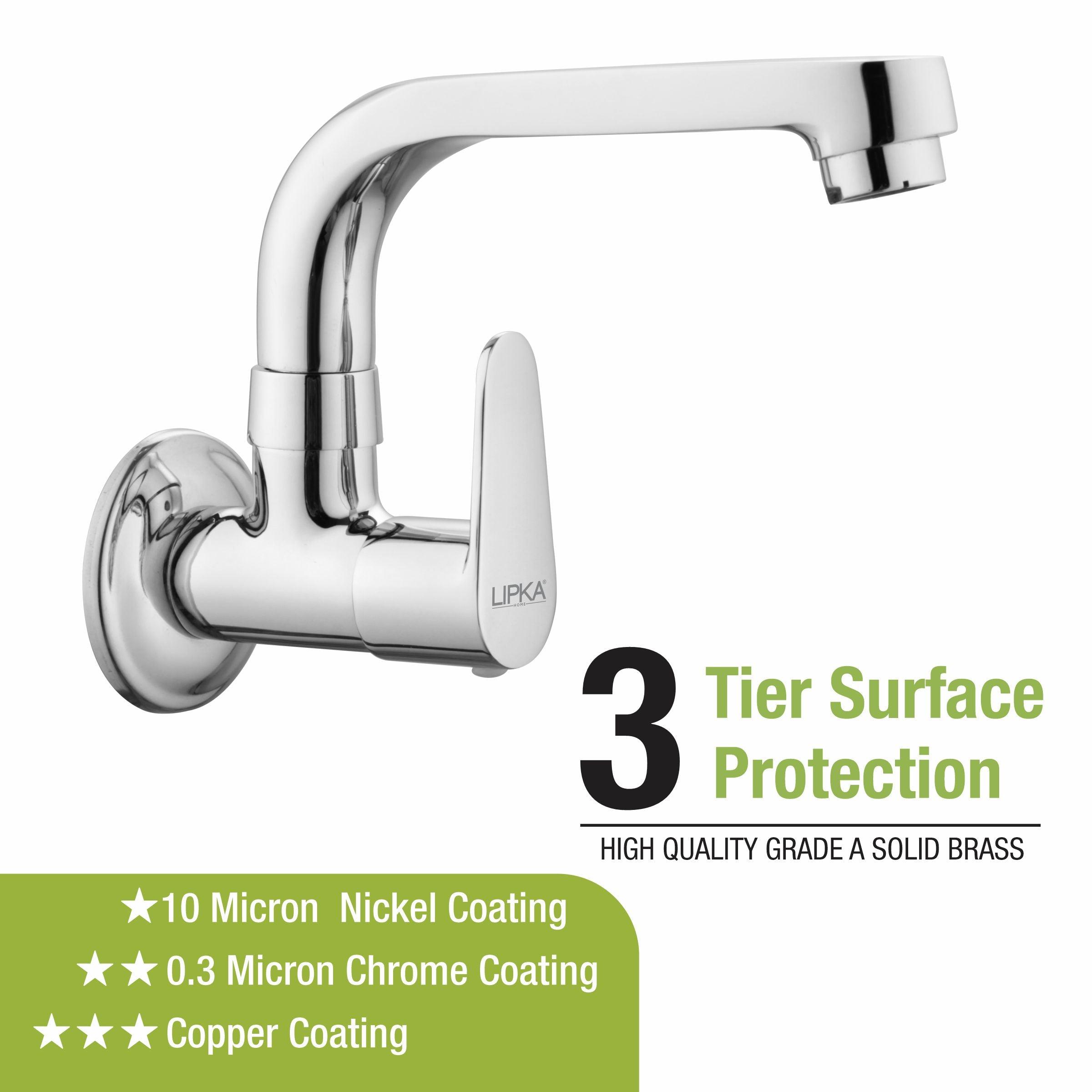 Virgo Sink Tap with Swivel Spout Brass Faucet - LIPKA - Lipka Home