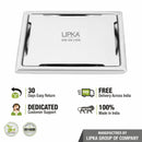 Yellow Exclusive Square Floor Drain (6 x 6 Inches) - LIPKA - Lipka Home