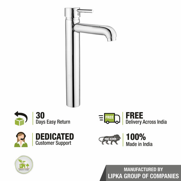 Kyron Single Lever Tall Body Basin Mixer Faucet - LIPKA - Lipka Home