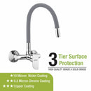 Arise Single Lever Sink Mixer with Grey Flexible Silicone Spout (20 Inches) - LIPKA - Lipka Home