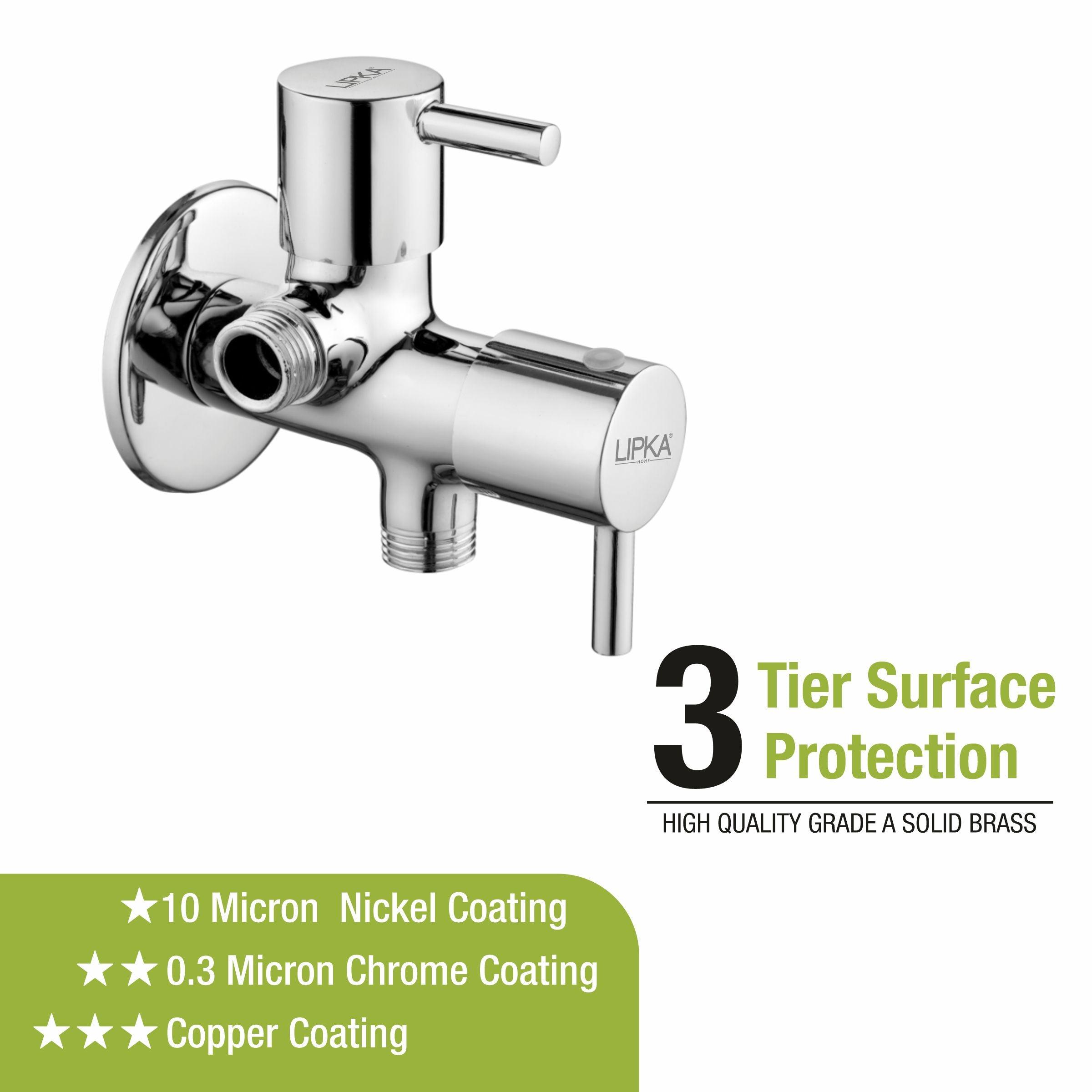 Kyron Two Way Angle Valve Faucet (Double Handle) - LIPKA - Lipka Home