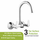 Virgo Sink Mixer Brass Faucet with Round Swivel Spout (15 Inches) - LIPKA - Lipka Home