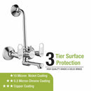 Orbiter Wall Mixer Brass Faucet with L Bend - LIPKA - Lipka Home
