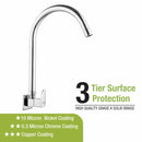 Arise Sink Tap Brass Faucet with Round Swivel Spout (20 Inches) - LIPKA - Lipka Home