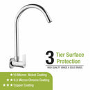 Victory Sink Tap Brass Faucet with Round Swivel Spout (20 Inches) - LIPKA - Lipka Home