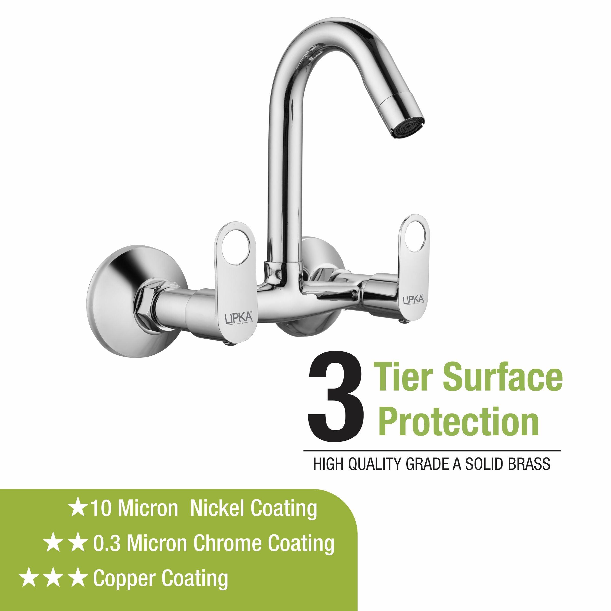 Orbiter Sink Mixer Brass Faucet with Swivel Spout Faucet - LIPKA - Lipka Home