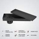 Marble Insert Shower Drain Channel - Black (12 x 4 Inches) - LIPKA - Lipka Home