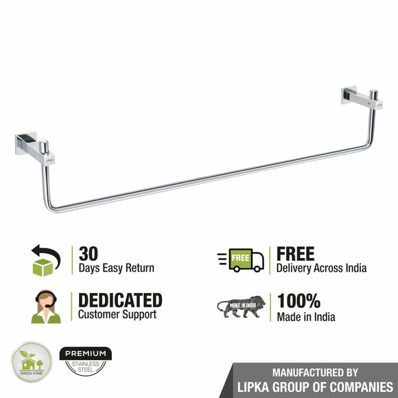 Eclipse Towel Rod (24 Inches) - LIPKA - Lipka Home