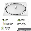 Saturn Square Flat Cut Floor Drain (5 x 5 Inches) - LIPKA - Lipka Home