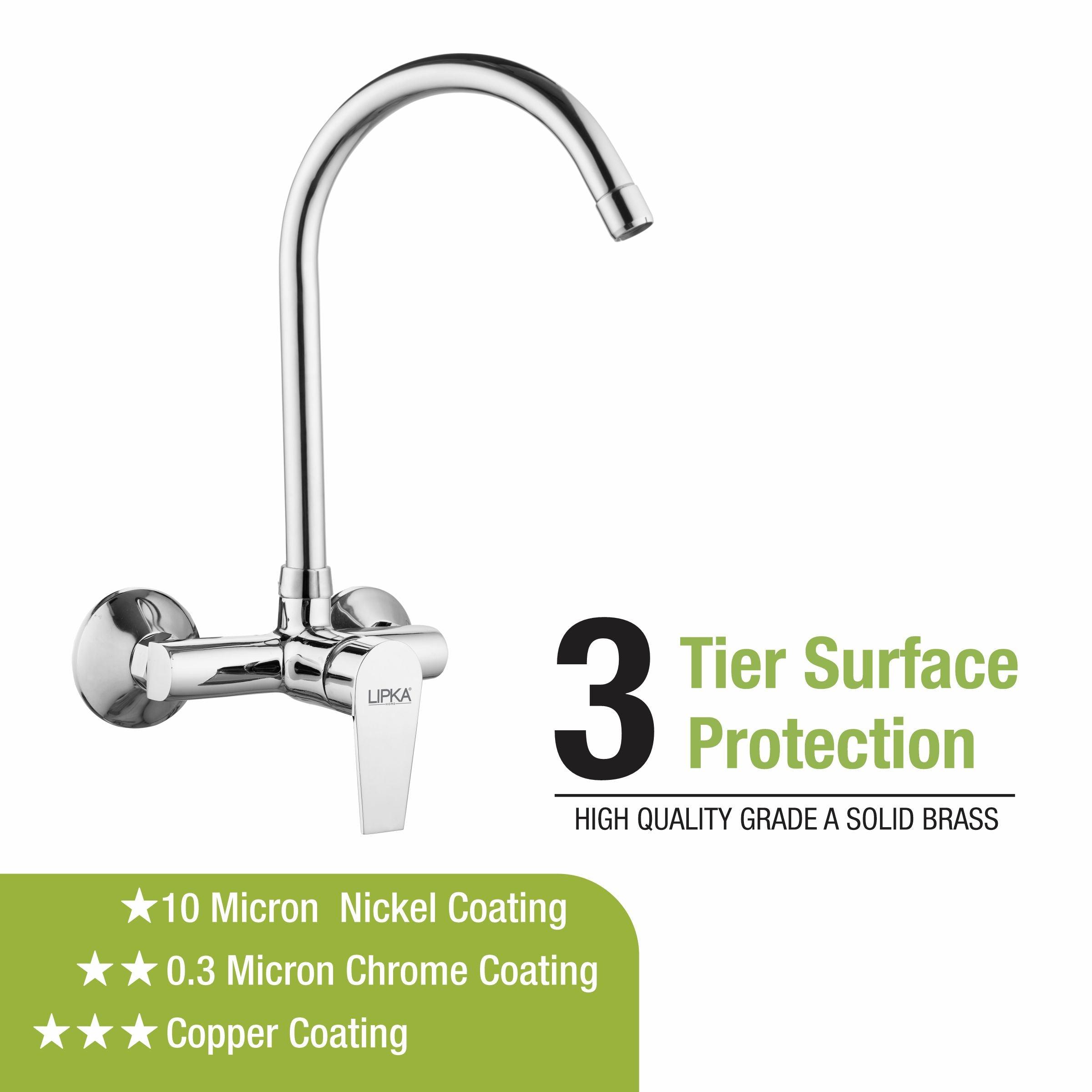 Victory Single Lever Sink Mixer with Swivel Spout (20 Inches) - LIPKA - Lipka Home