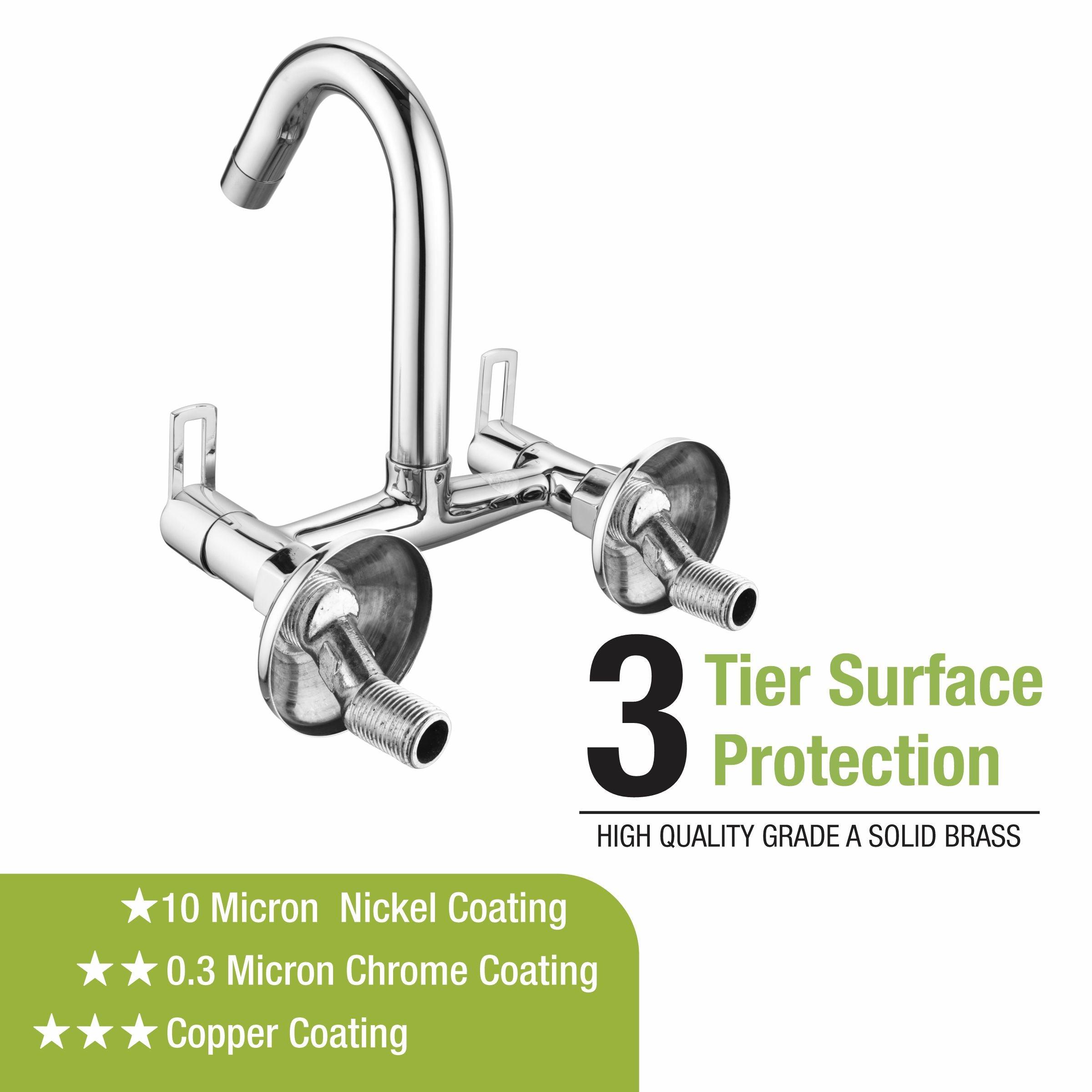 Kube Sink Mixer with Swivel Spout Faucet - LIPKA - Lipka Home