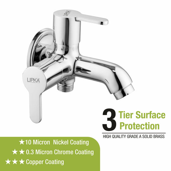 Fusion Two Way Bib Tap Faucet (Double Handle) - LIPKA - Lipka Home