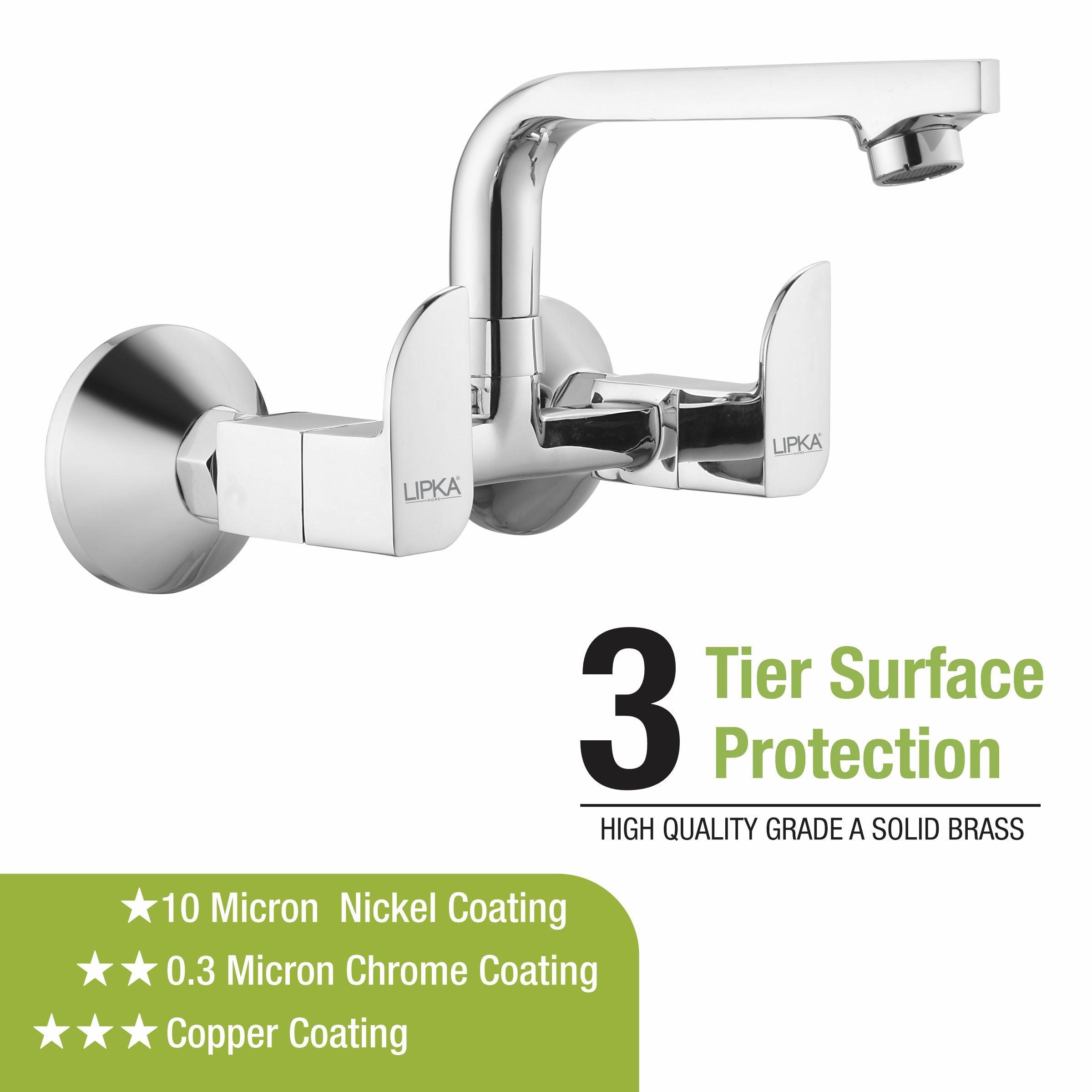 Arise Sink Mixer Brass Faucet with Swivel Spout Faucet - LIPKA - Lipka Home