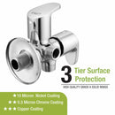 Apple Angle Valve Two Way Double Handle Faucet - LIPKA - Lipka Home