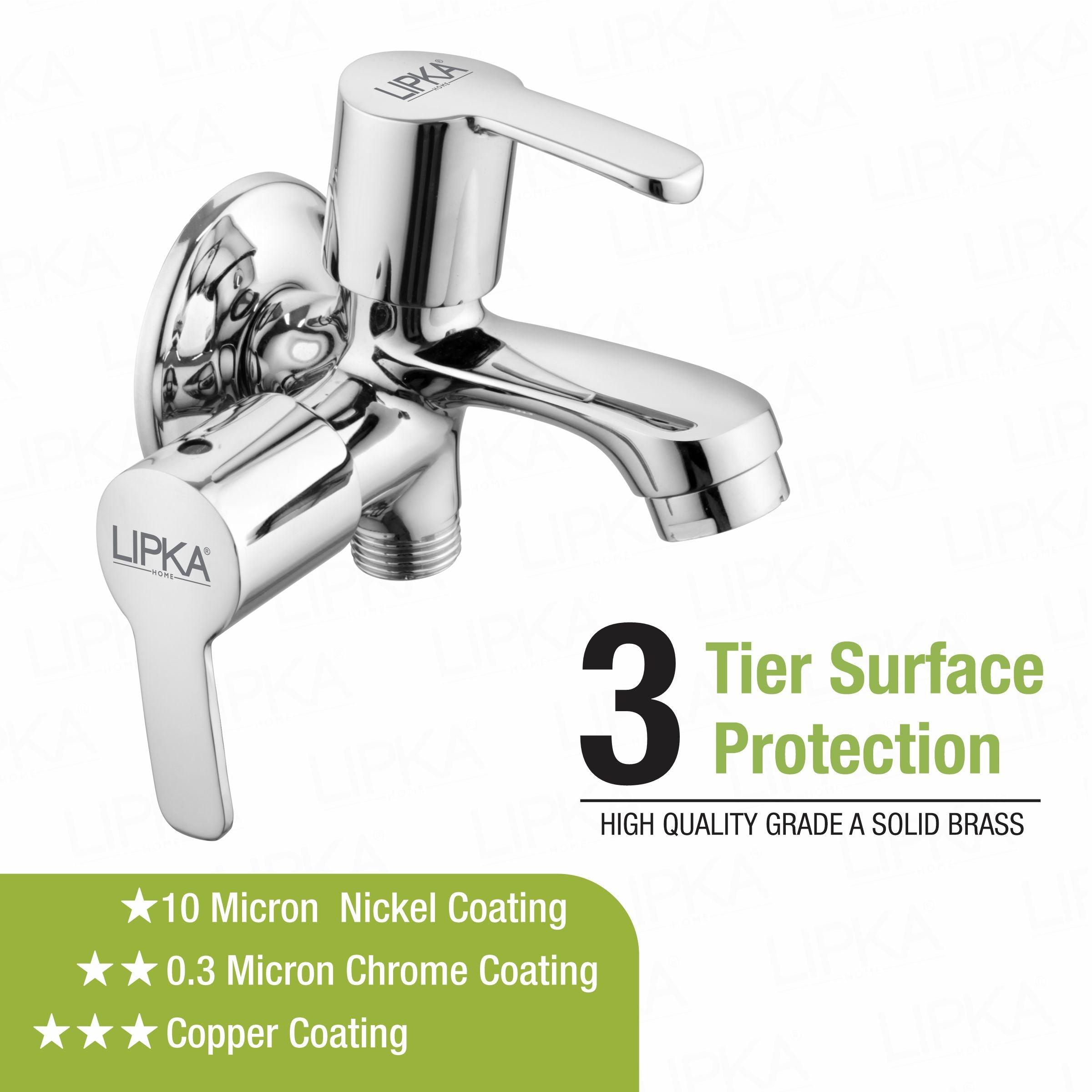 Frenk Two Way Bib Tap Faucet (Double Handle) - LIPKA - Lipka Home