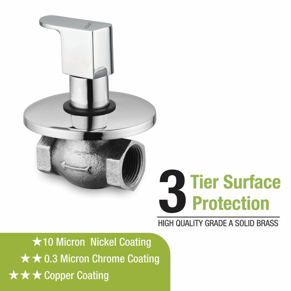 Arise Flush Cock 25mm Brass Faucet - LIPKA - Lipka Home