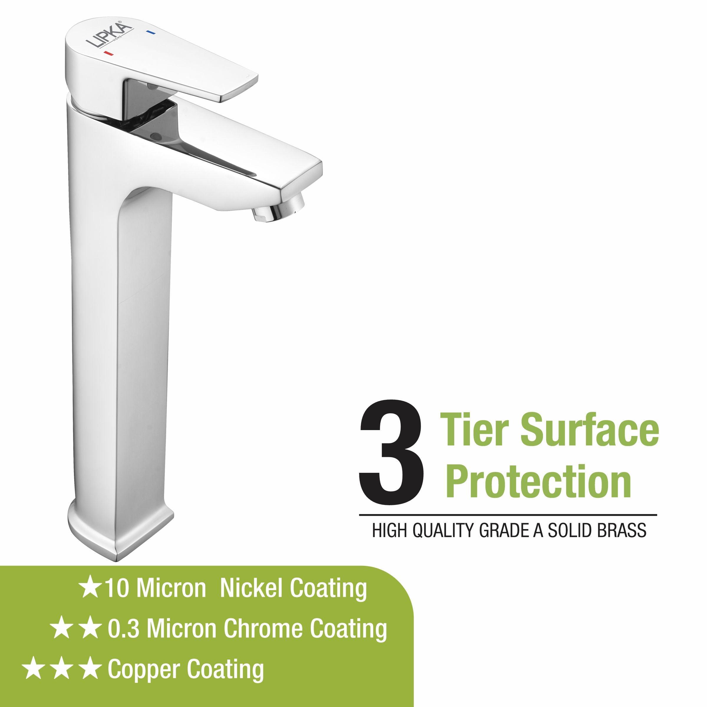 Victory Single Lever Tall Body Basin Mixer Faucet - LIPKA - Lipka Home