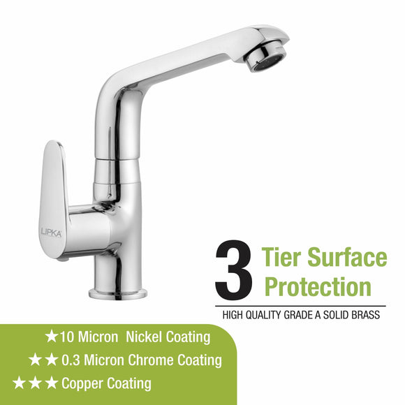 Virgo Swan Neck with Swivel Spout Faucet - LIPKA - Lipka Home