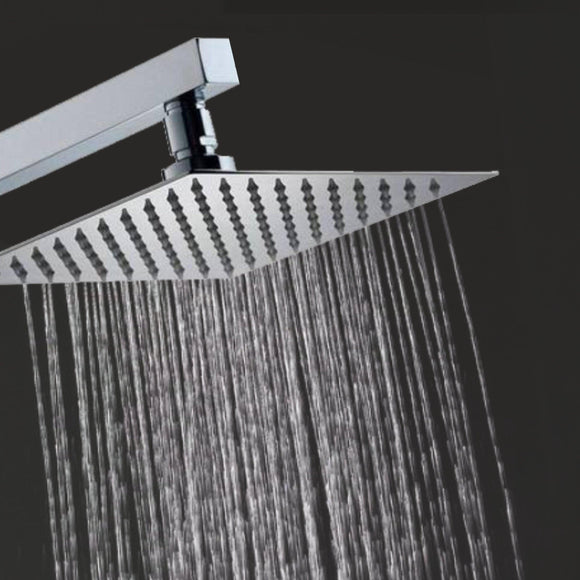 Ultra Thin 304-Grade Overhead Rain Shower (6 x 6 Inches) - LIPKA - Lipka Home