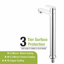 Virgo Pillar Tap Tall Body Brass Faucet- LIPKA - Lipka Home