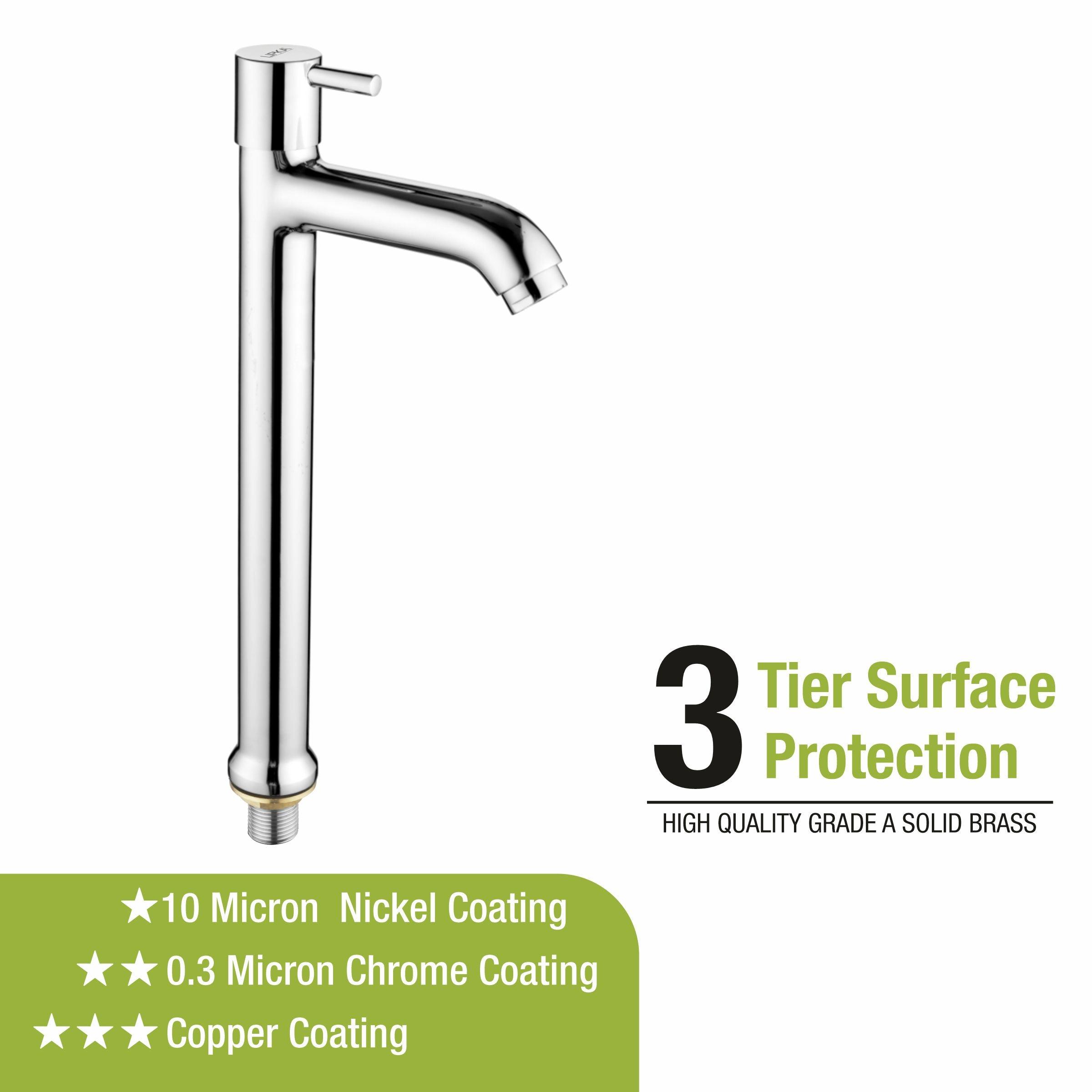 Kyron Tall Body Pillar Tap Faucet- LIPKA - Lipka Home