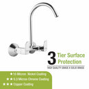 Arise Sink Mixer Brass Faucet with Round Swivel Spout (20 Inches) - LIPKA - Lipka Home