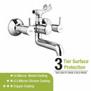 Kyron Telephonic Wall Mixer Brass Faucet - LIPKA - Lipka Home