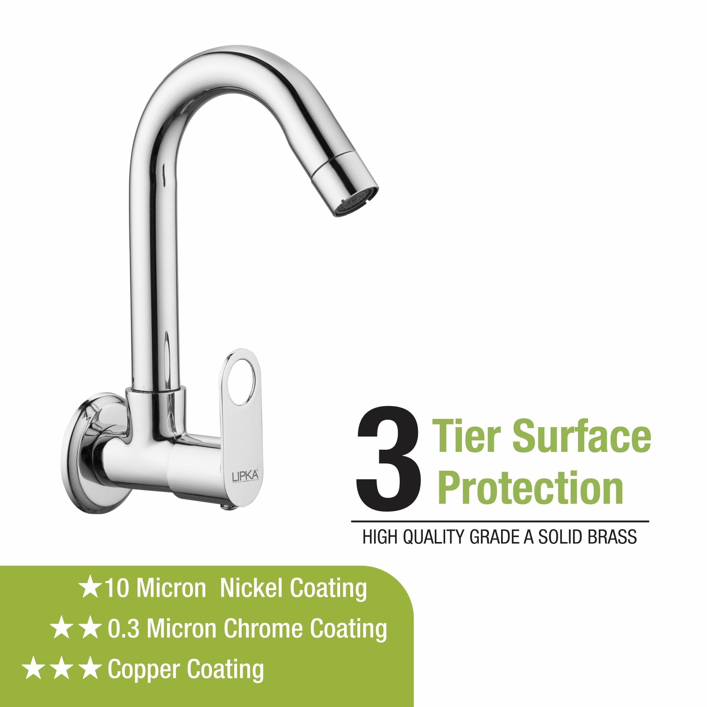 Orbiter Sink Tap Brass Faucet with Swivel Spout - LIPKA - Lipka Home