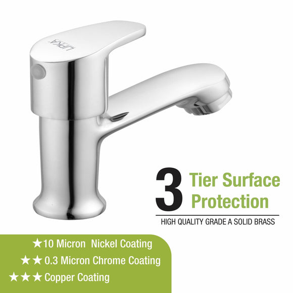 Apple Pillar Tap Brass Faucet - LIPKA - Lipka Home