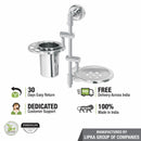 Lunar Soap Dish with Tumbler Holder - LIPKA - Lipka Home