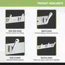 Lotus Robe Hook (3 Pin) - LIPKA - Lipka Home