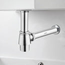 ECO Brass Bottle Trap CP (12 Inches) - LIPKA - Lipka Home