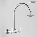 Victory Sink Mixer with Large (20 Inches) Round Swivel Spout Faucet - LIPKA - Lipka Home
