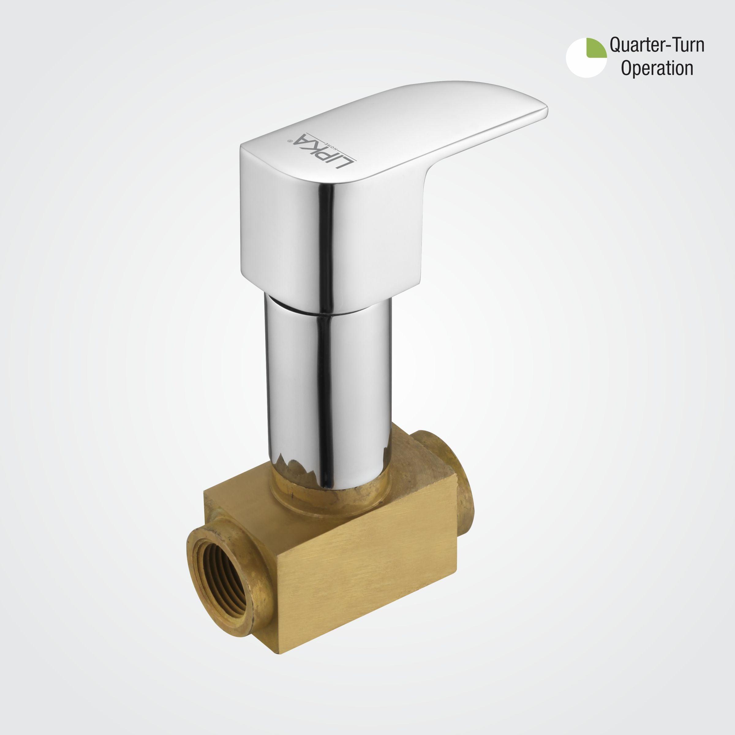 Victory Concealed Stop Valve 15mm Brass Faucet - LIPKA - Lipka Home