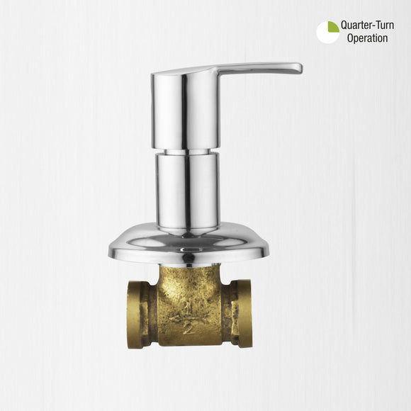 Fusion Concealed Stop Valve (20mm) Brass Faucet - LIPKA - Lipka Home