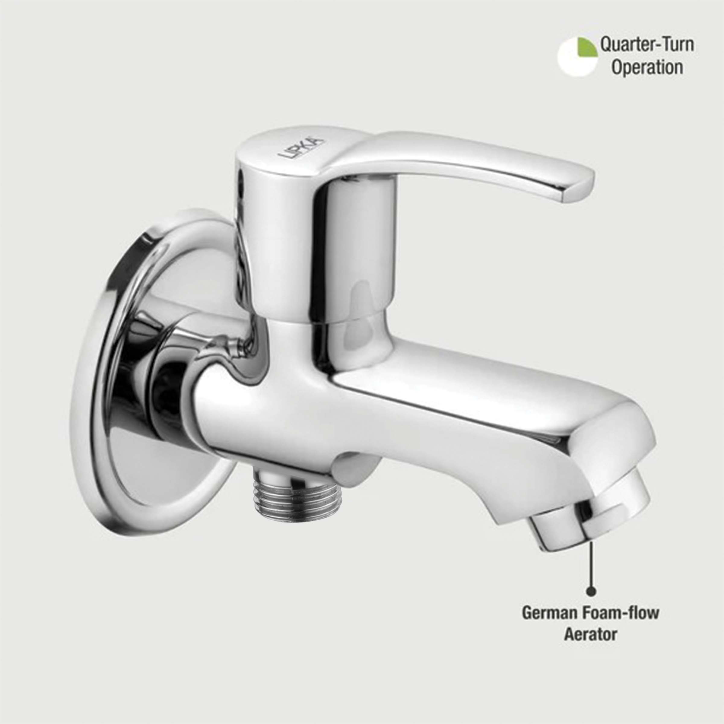 Coral Bib Tap Two Way Brass Faucet - LIPKA