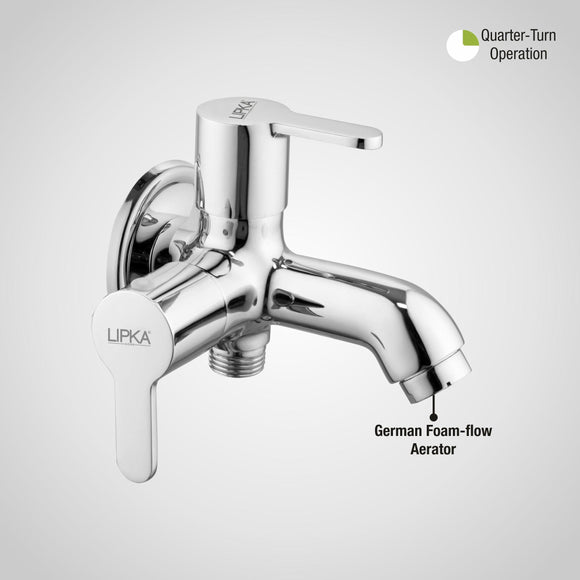 Fusion Two Way Bib Tap Faucet (Double Handle) - LIPKA - Lipka Home