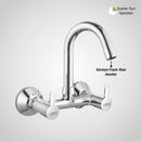 Fusion Sink Mixer Brass Faucet with Round Swivel Spout (12 Inches) - LIPKA - Lipka Home