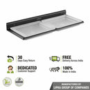 Fire Double Soap Dish (Space Aluminium) - LIPKA - Lipka Home