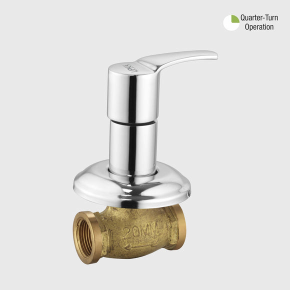 Coral Concealed Stop Valve (20mm) Brass Faucet - LIPKA - Lipka Home