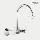 Arise Sink Mixer Brass Faucet with Round Swivel Spout (20 Inches) - LIPKA - Lipka Home