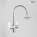 Victory Centre Hole Basin Mixer with Medium (15 Inches) Round Swivel Spout Faucet - LIPKA - Lipka Home