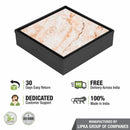 Marble Insert Square Floor Drain - Black (6 x 6 Inches) - LIPKA - Lipka Home