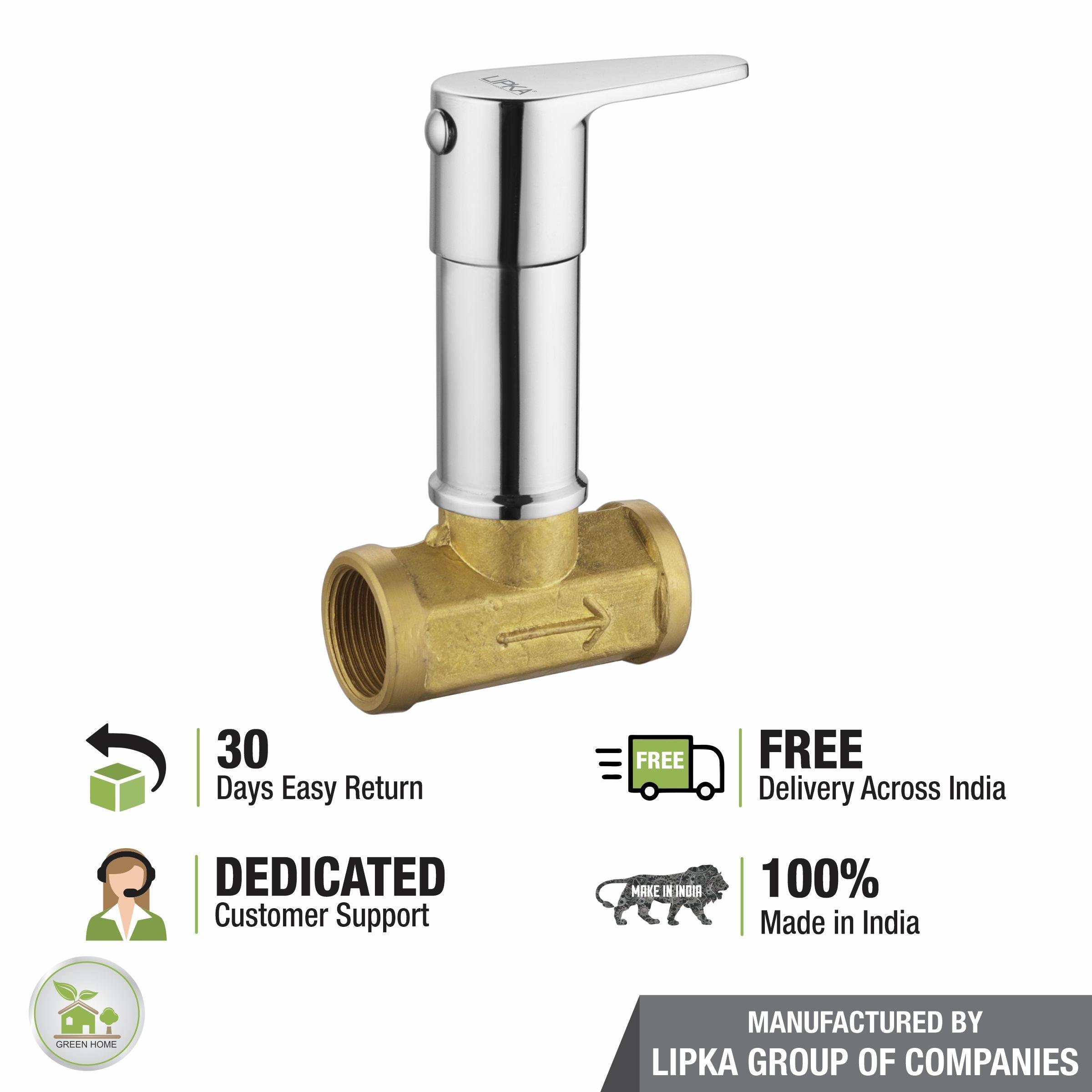 Lava Concealed Stop Valve (20mm) Brass Faucet - LIPKA - Lipka Home