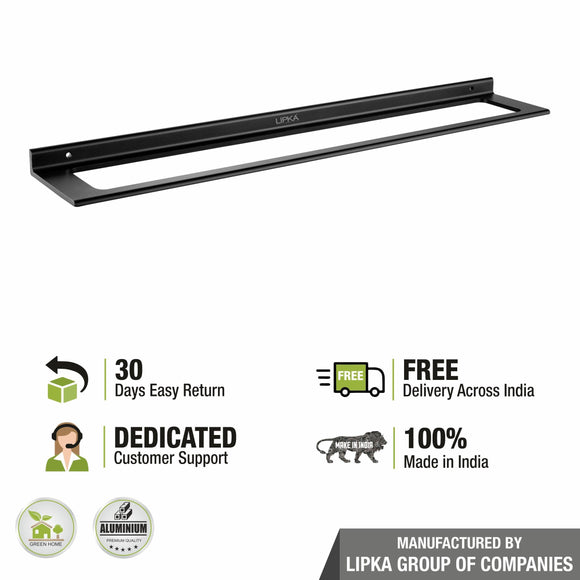 Fire Towel Rod 24” (Space Aluminium) - LIPKA - Lipka Home