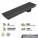 Palo Shower Drain Channel - Black (36 x 4 Inches) - LIPKA - Lipka Home