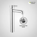 Kyron Single Lever Tall Body Basin Mixer Faucet - LIPKA - Lipka Home